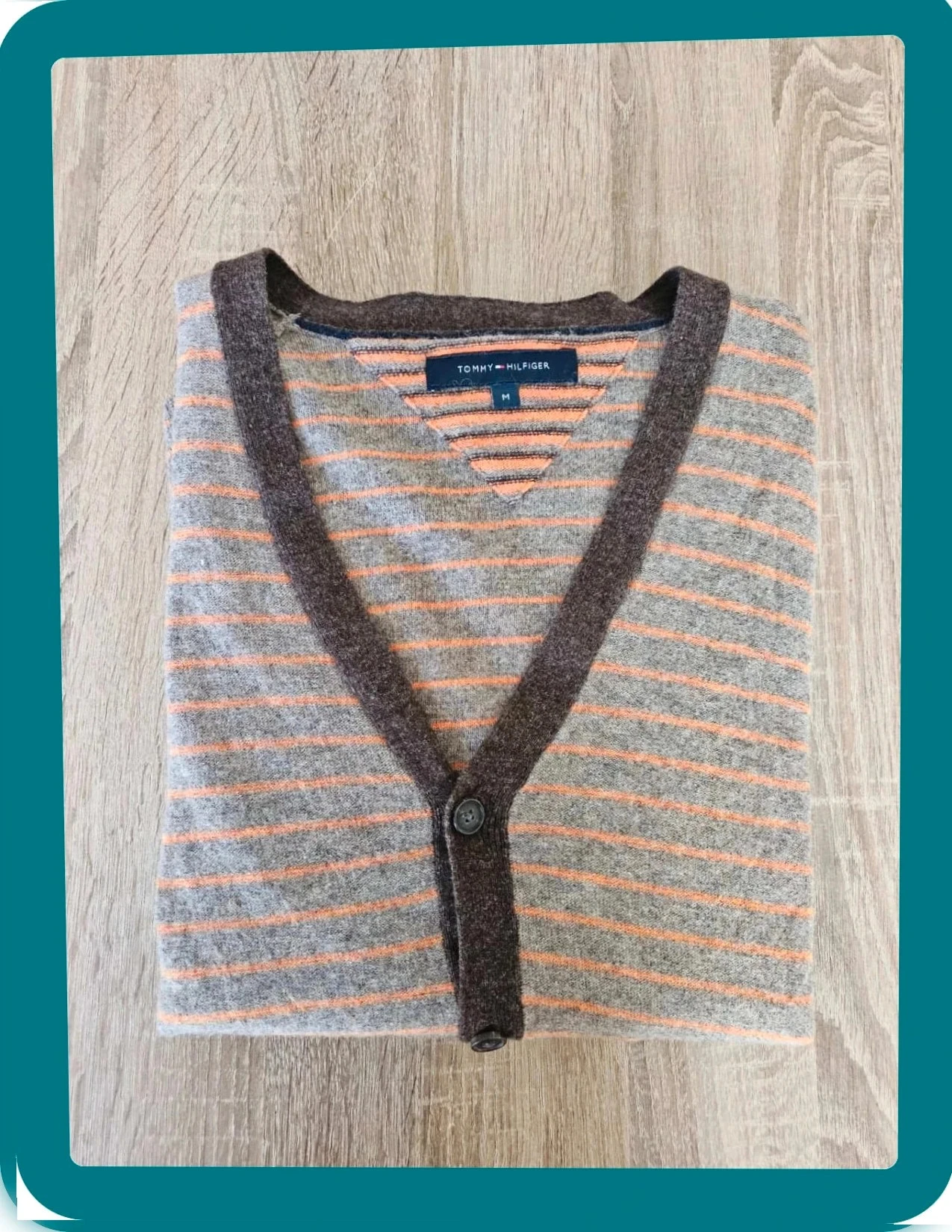 Cardigan tommy Hilfiger laine D’agneau Taille M